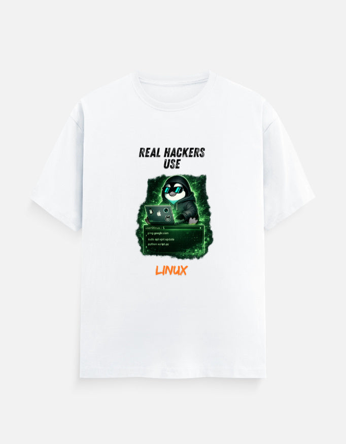 Real Hackers Don't Sleep terminal hacker t-shirt by Helm & Hack