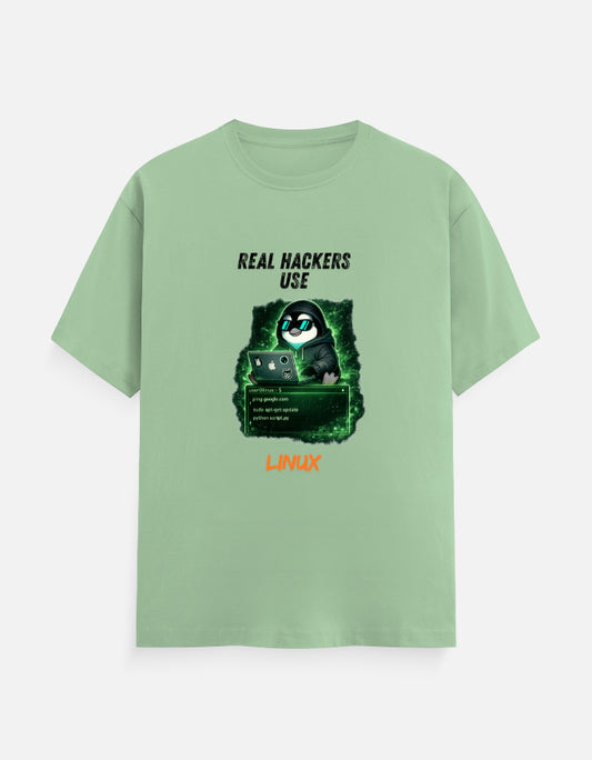 Real Hackers Don't Sleep terminal hacker t-shirt by Helm & Hack